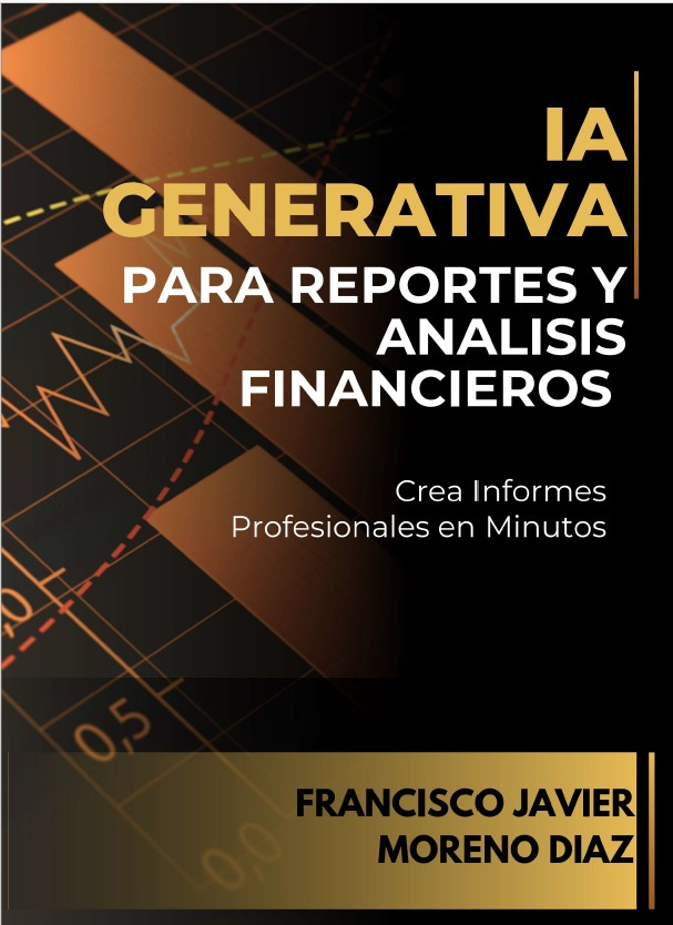 Portada del ebook IA Generativa para Reportes y Análisis Financieros